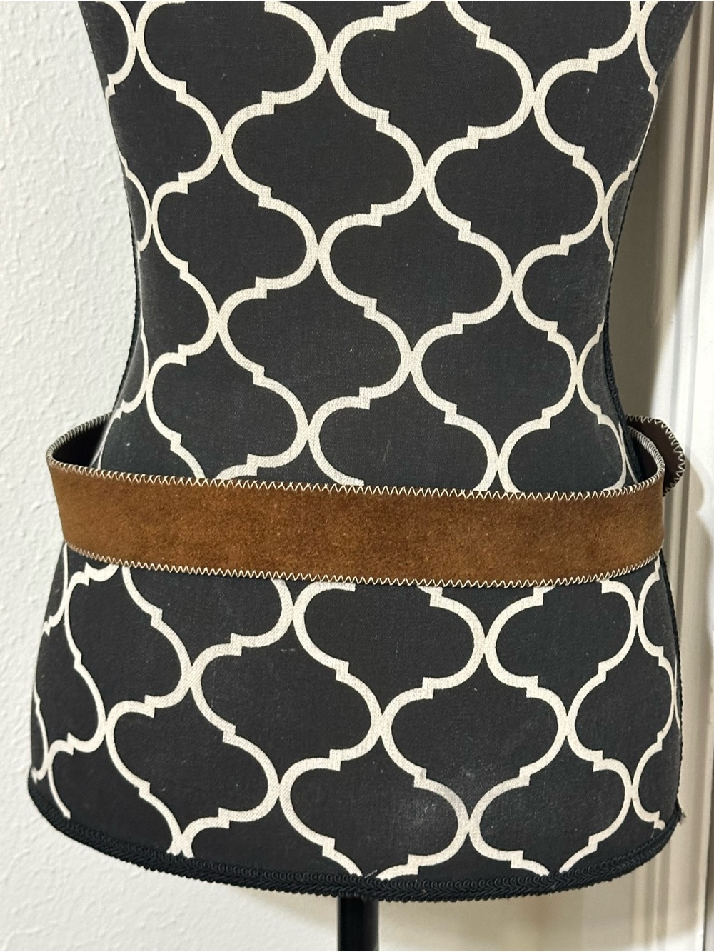 The Campus Suede Leather Size 34 Women’s Belt - Picture 3 of 7
